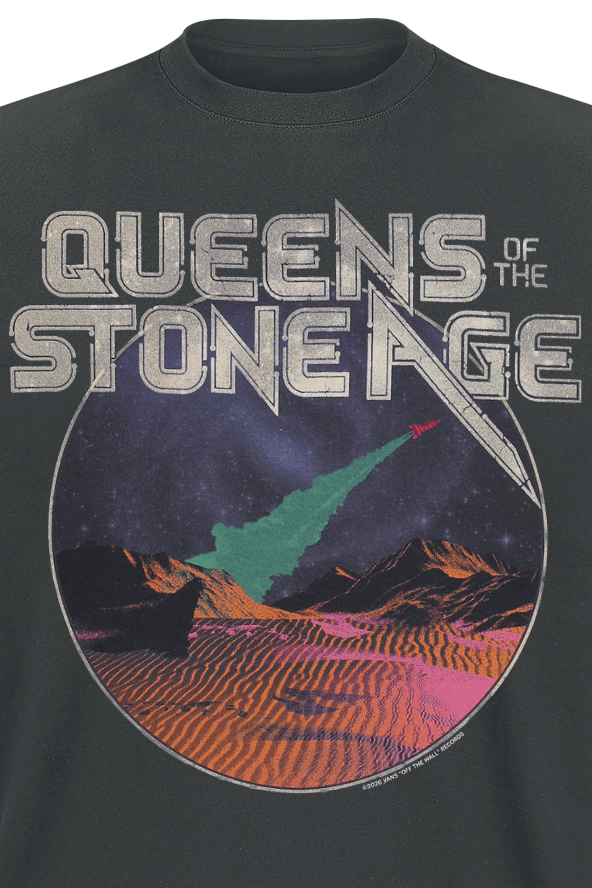 T-Shirt Manches courtes  de Vans - Queens of the Stone Age Desert Sessions SS Tee - S à XXL - pour Homme - noir - Vans - View 2