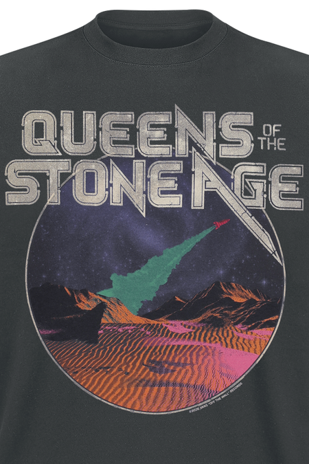 T-Shirt Manches courtes  de Vans - Queens of the Stone Age Desert Sessions SS Tee - S à XXL - pour Homme - noir - Vans - View 2