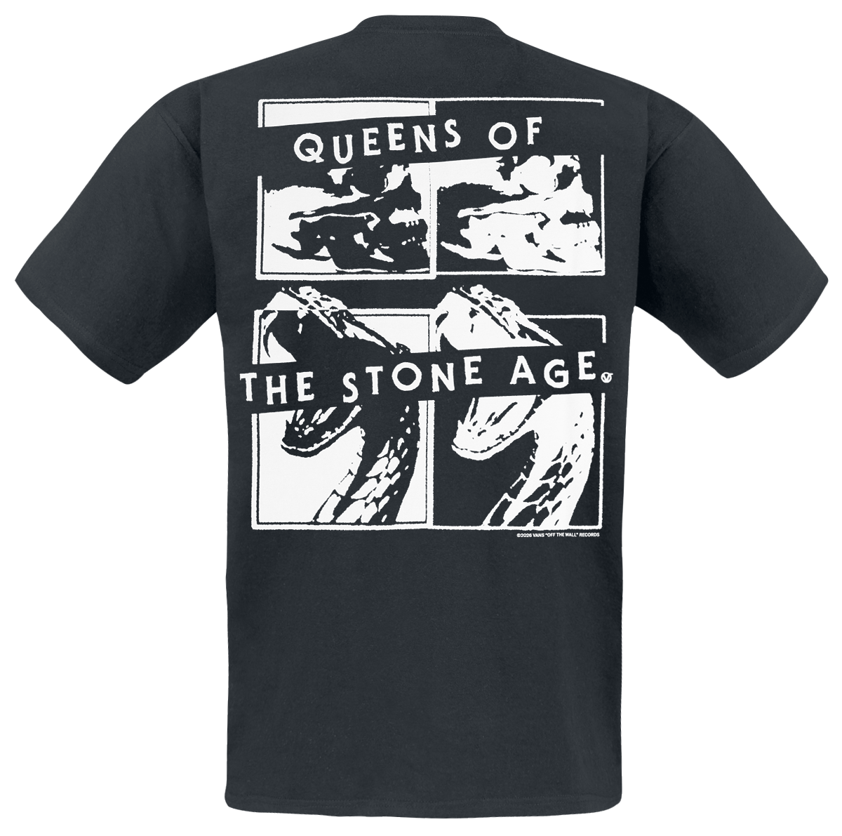 T-Shirt Manches courtes  de Vans - Queens of the Stone Age Ouroboros SS Tee - S à XXL - pour Homme - noir - Vans - View 2