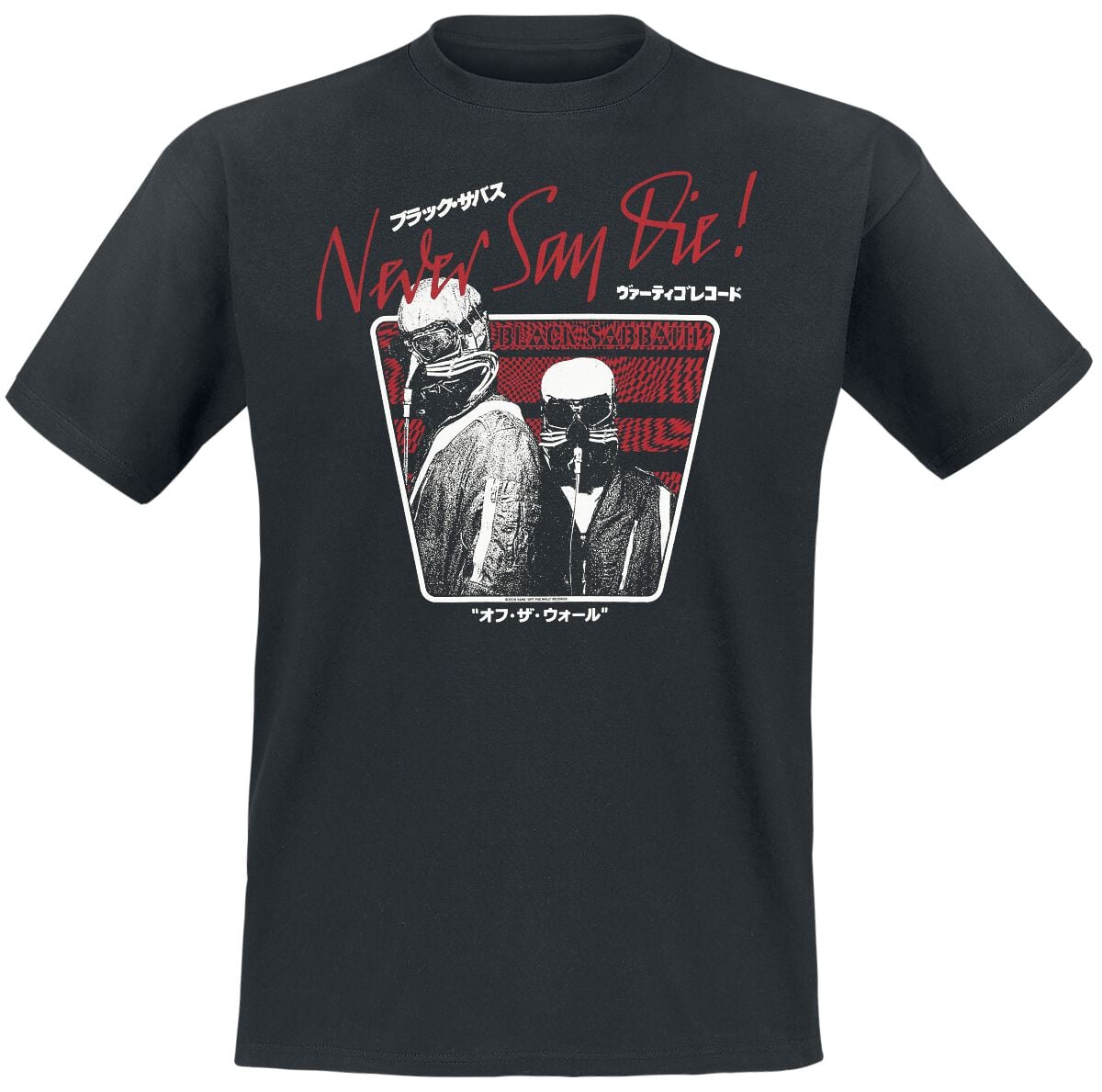 T-Shirt Manches courtes  de Vans - Black Sabbath Never Say Die SS Tee - S à XXL - pour Homme - noir - Vans
