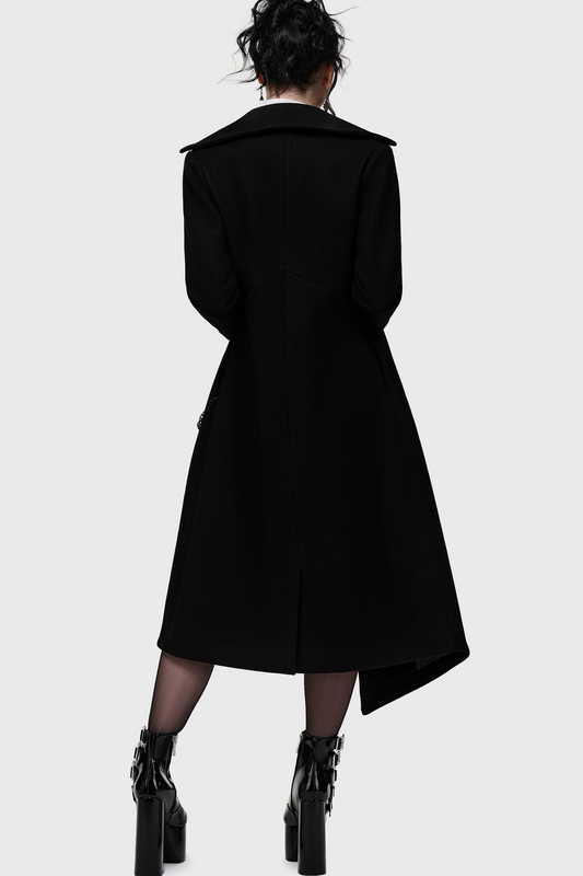 Manteaux Gothic de KIHILIST by KILLSTAR - Deadbloom Tailored Coat - XS à 4XL - pour Femme - noir - KIHILIST by KILLSTAR - View 2