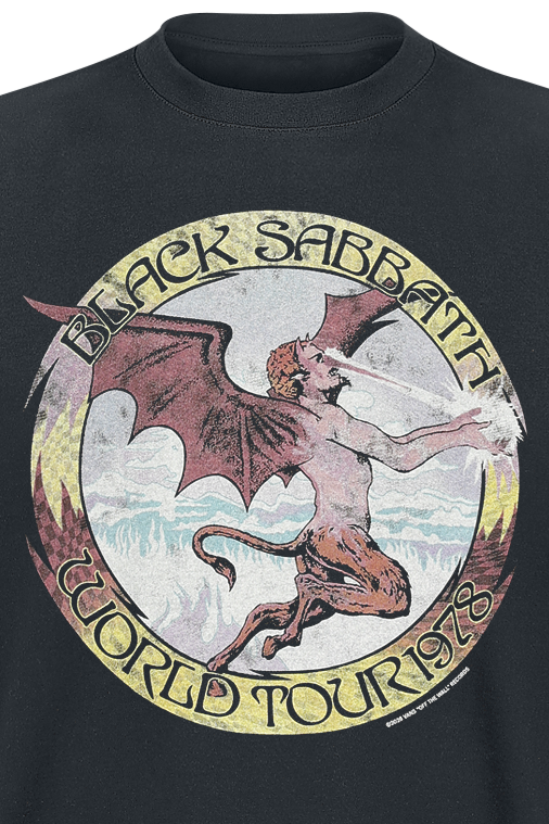 T-Shirt Manches courtes  de Vans - Black Sabbath Obi SS Tee - S à XXL - pour Homme - noir - Vans - View 2