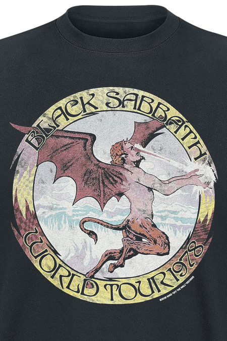 T-Shirt Manches courtes  de Vans - Black Sabbath Obi SS Tee - S à XXL - pour Homme - noir - Vans - View 2