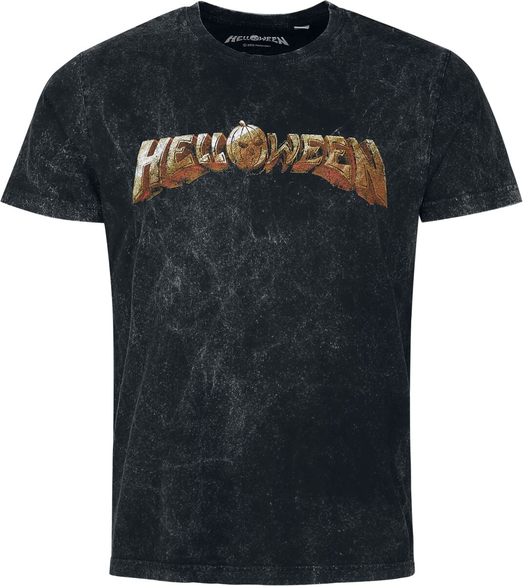 T-Shirt Manches courtes  de Helloween - Volume Logo - S à 4XL - pour Homme - gris - Helloween