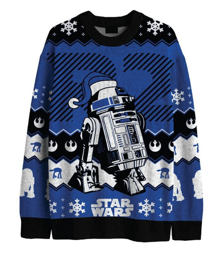Pull De Noël Disney de Star Wars - R2-D2 - S à XXL - pour Homme - multicolore - Star Wars