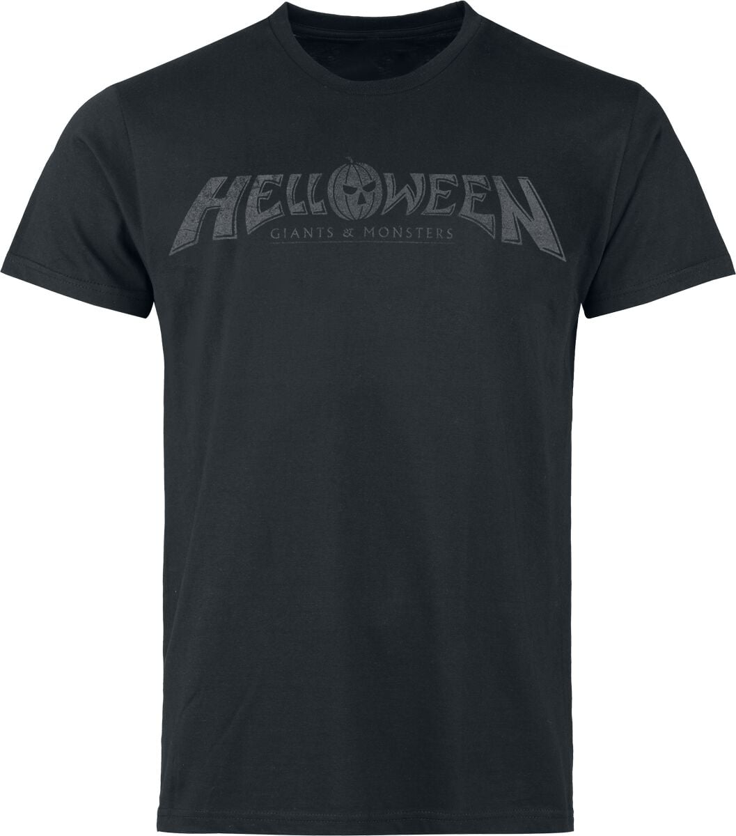 T-Shirt Manches courtes  de Helloween - Logo - S à 4XL - pour Homme - noir - Helloween