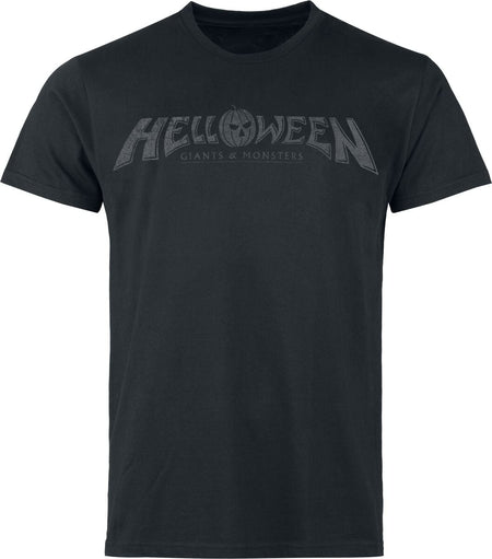 T-Shirt Manches courtes  de Helloween - Logo - S à 4XL - pour Homme - noir - Helloween