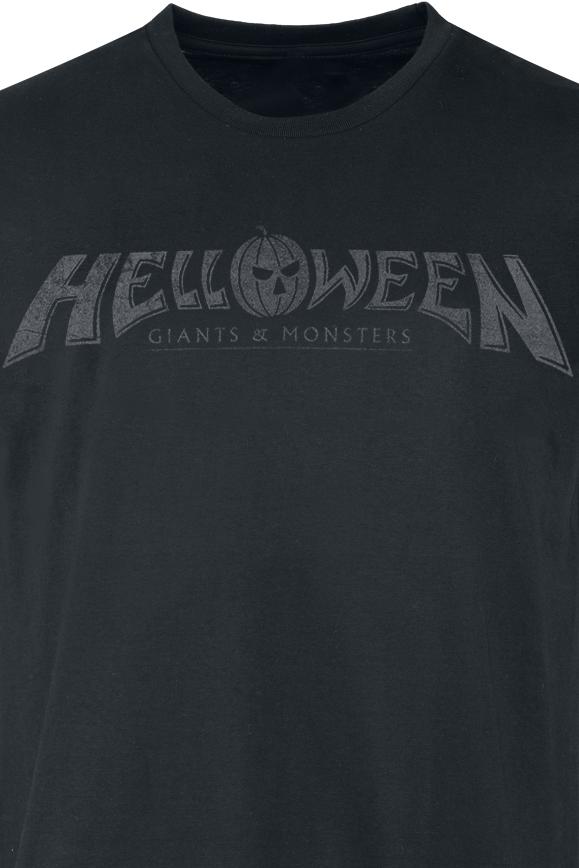 T-Shirt Manches courtes  de Helloween - Logo - S à 4XL - pour Homme - noir - Helloween - View 2