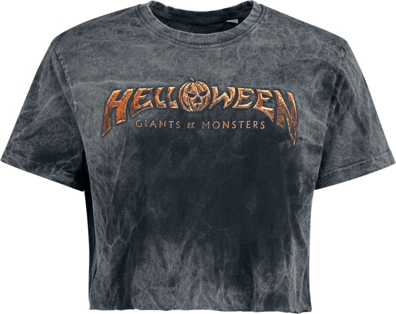T-Shirt Manches courtes  de Helloween - Monsters Logo - S à 4XL - pour Femme - noir - Helloween