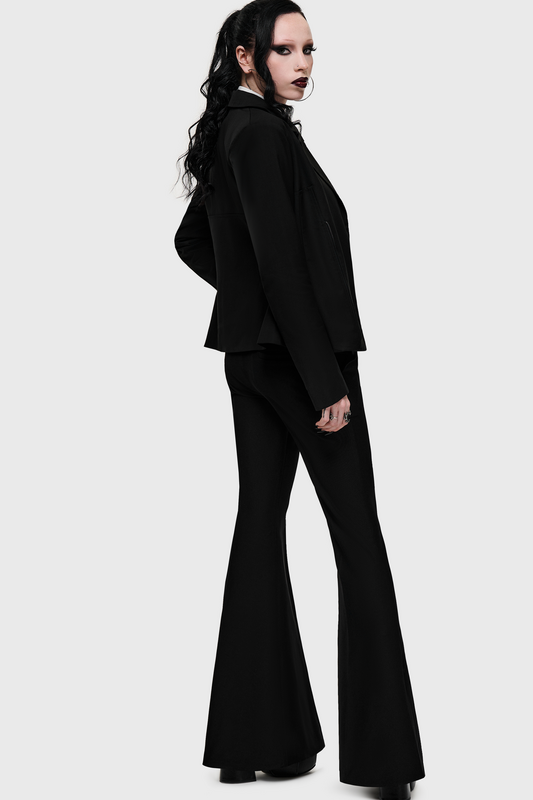 Blazer Gothic de KIHILIST by KILLSTAR - Witchmarked Blazer - XS à 4XL - pour Femme - noir - KIHILIST by KILLSTAR - View 2