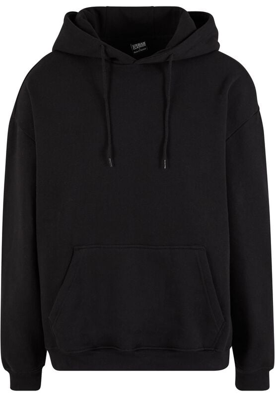 Sweat-shirt à capuche  de Urban Classics - Basique Oversize - S à XXL - pour Homme - noir - Urban Classics