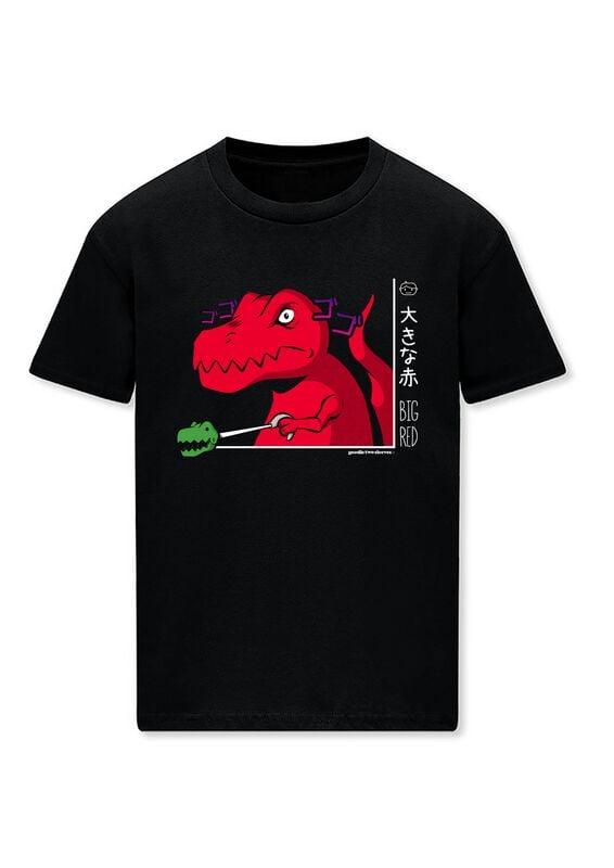 T-Shirt Manches courtes Fun de Goodie Two Sleeves - Anime Rex - M à 3XL - pour Homme - noir - Goodie Two Sleeves