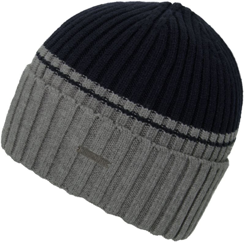 Bonnet  de Chillouts - Malik Hat - pour Unisexe - bleu marine/gris - Chillouts