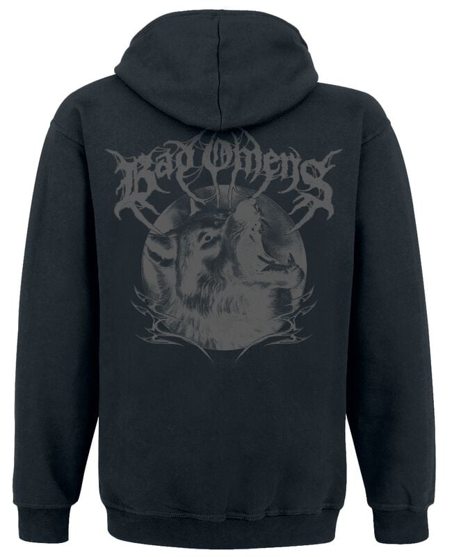 Sweat-shirt à capuche  de Bad Omens - Bad Omens Wolf Black - S à 5XL - pour Homme - noir - Bad Omens