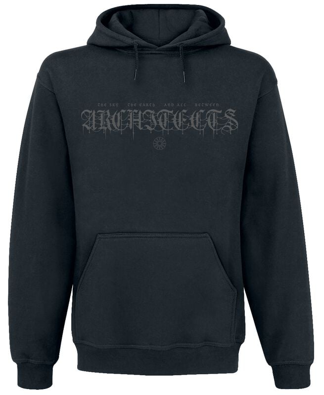 Sweat-shirt à capuche  de Architects - Architects Black Logo - S à 5XL - pour Homme - noir - Architects