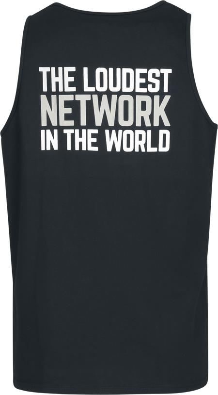 Top  de Metality - Herren-Tank Top - S à 3XL - pour Femme - noir - Metality - View 2