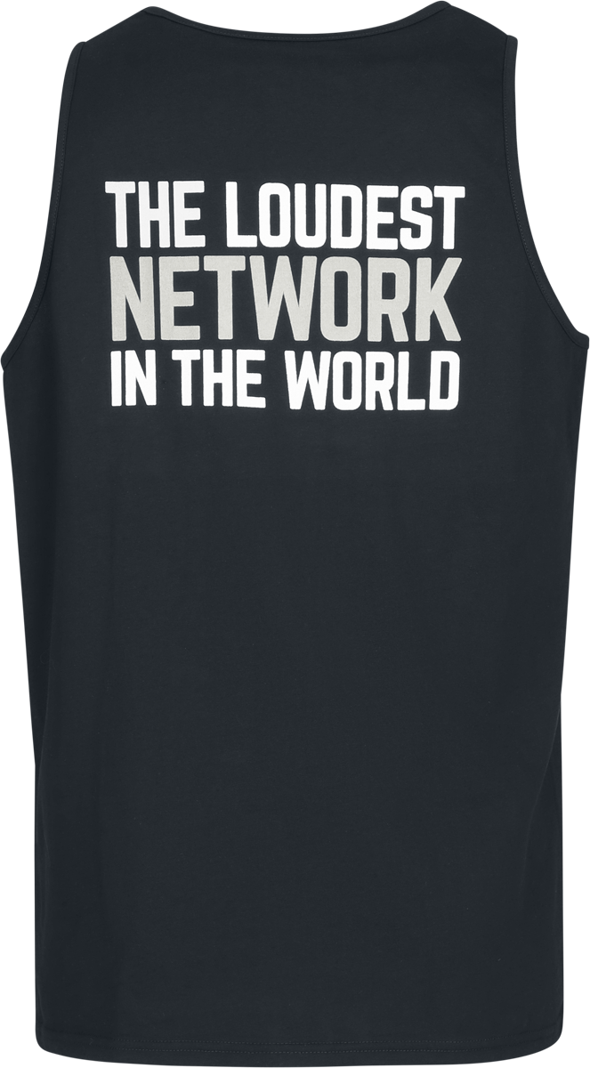 Top  de Metality - Herren-Tank Top - S à 3XL - pour Femme - noir - Metality - View 2