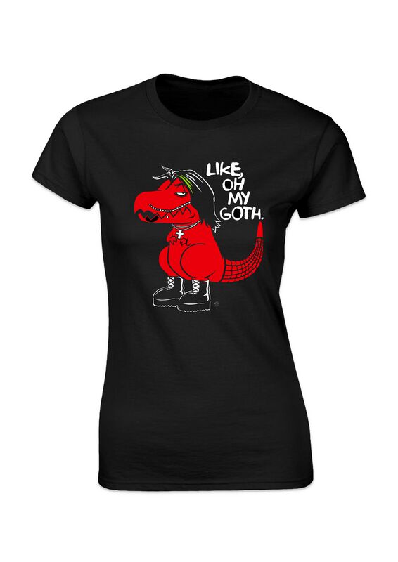 T-Shirt Manches courtes Fun de Goodie Two Sleeves - Oh My Goth - S à XXL - pour Femme - noir - Goodie Two Sleeves