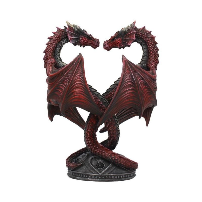 Statuette  de Nemesis Now - Dragon Heart - Édition St-Valentin - pour Indifférent - multicolore - Nemesis Now