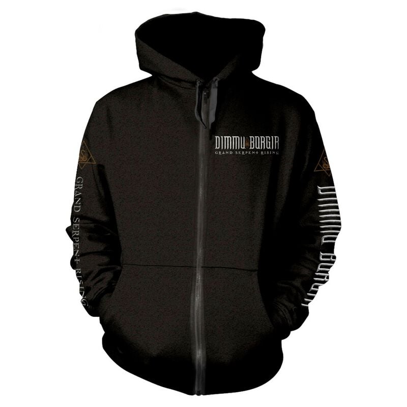 Sweat-shirt zippé à capuche  de Dimmu Borgir - Ascent - S à M - pour Homme - noir - Dimmu Borgir