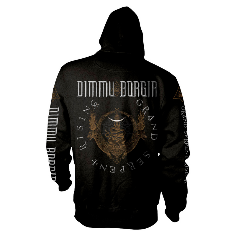 Sweat-shirt zippé à capuche  de Dimmu Borgir - Ascent - S à M - pour Homme - noir - Dimmu Borgir - View 2
