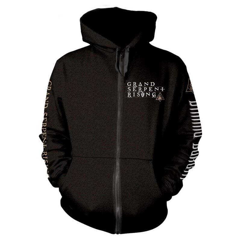 Sweat-shirt zippé à capuche  de Dimmu Borgir - Grand Serpent Rising - L à 3XL - pour Homme - noir - Dimmu Borgir