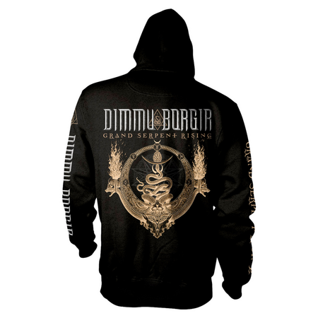 Sweat-shirt zippé à capuche  de Dimmu Borgir - Grand Serpent Rising - L à 3XL - pour Homme - noir - Dimmu Borgir - View 2