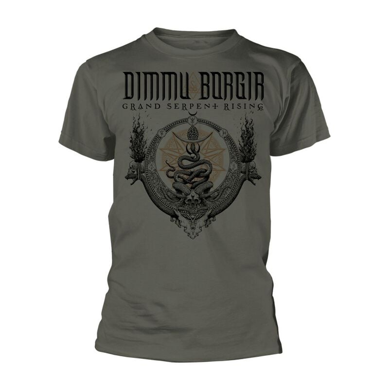 T-Shirt Manches courtes  de Dimmu Borgir - Grand Serpent Rising - S à 3XL - pour Homme - olive - Dimmu Borgir