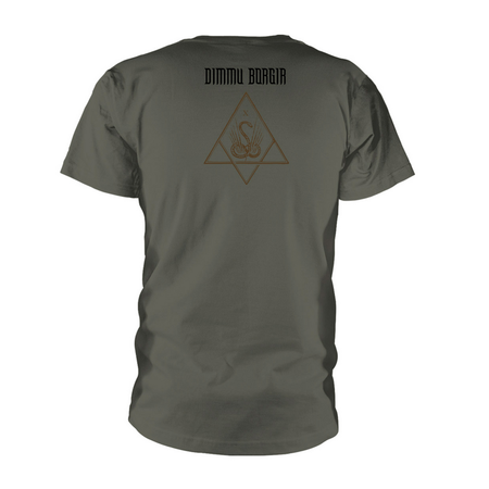 T-Shirt Manches courtes  de Dimmu Borgir - Grand Serpent Rising - S à 3XL - pour Homme - olive - Dimmu Borgir - View 2