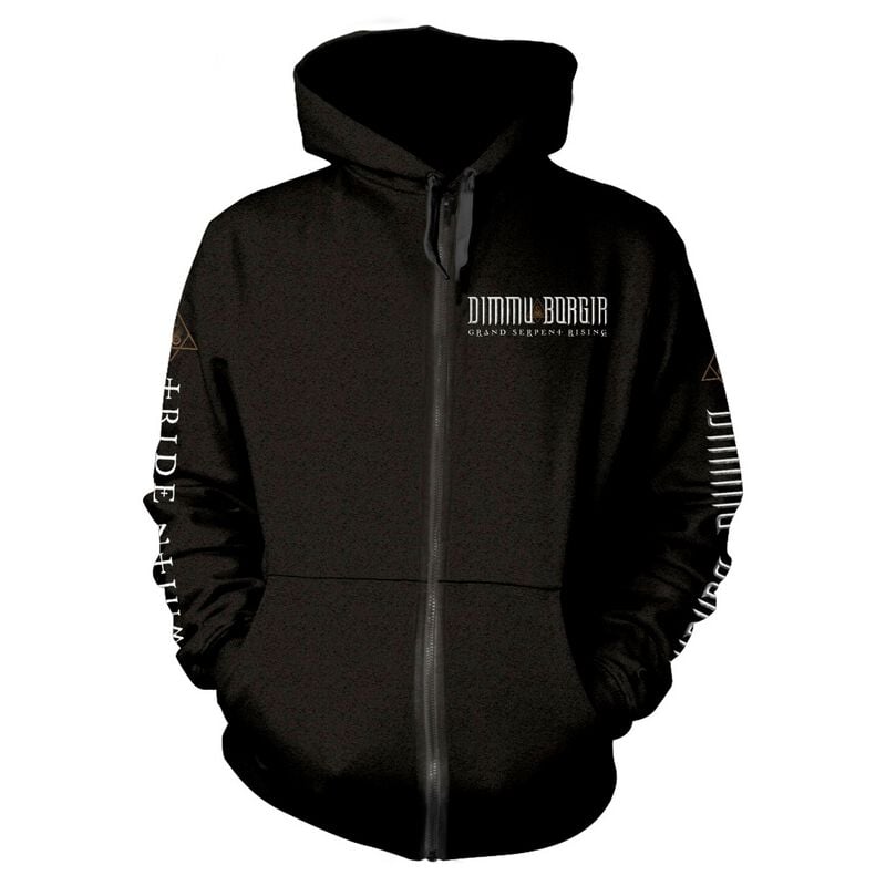 Sweat-shirt zippé à capuche  de Dimmu Borgir - Tridentium - S à XXL - pour Homme - noir - Dimmu Borgir