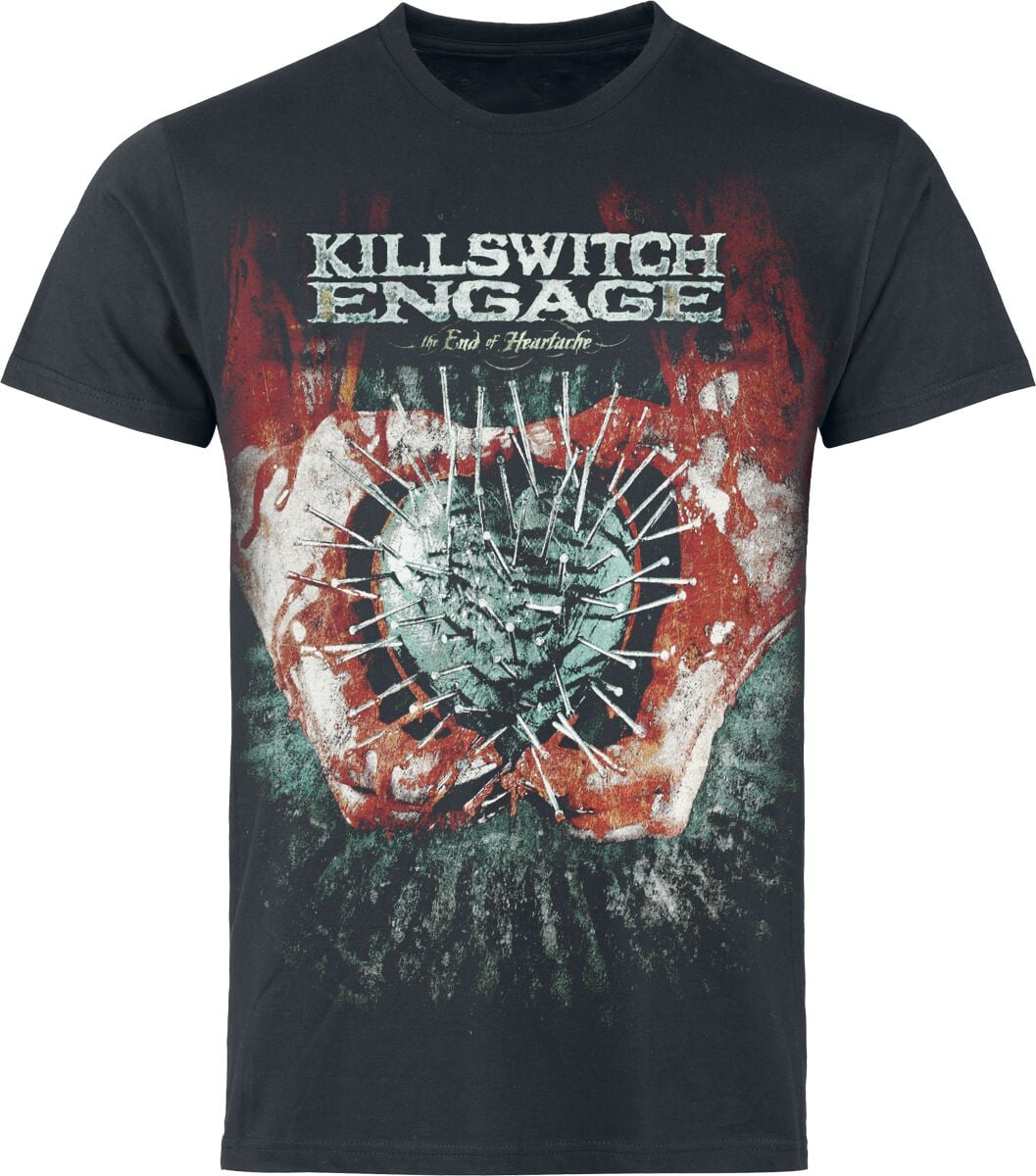 T-Shirt Manches courtes  de Killswitch Engage - TEOH - S à 3XL - pour Homme - noir - Killswitch Engage