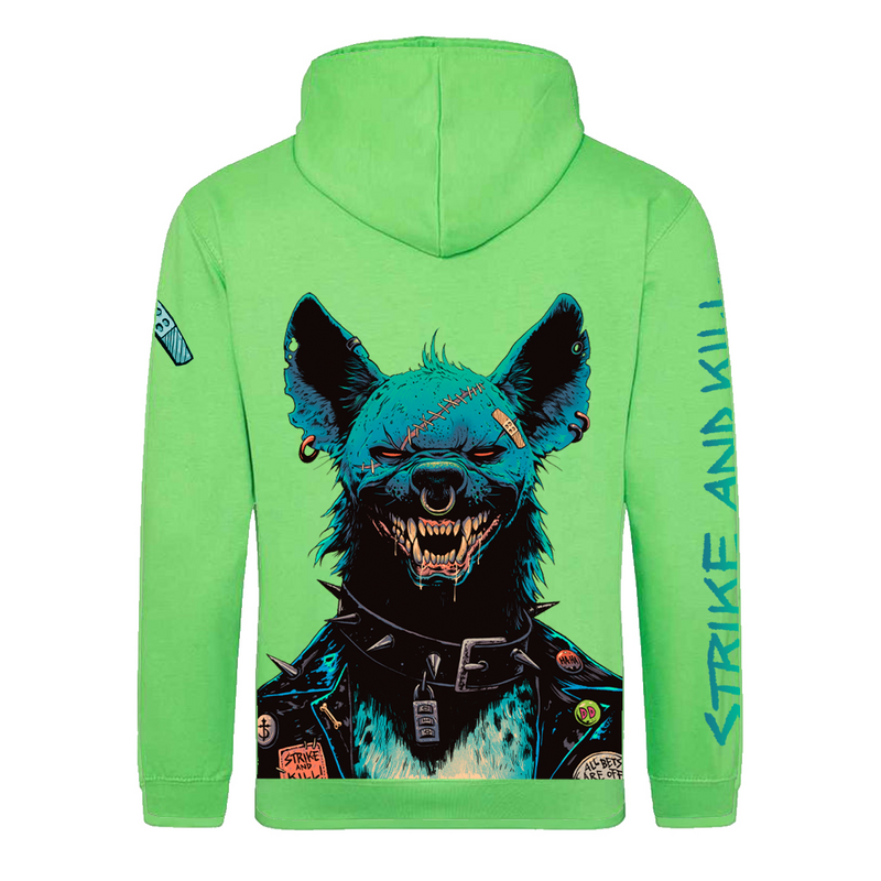 Sweat-shirt à capuche  de DevilDriver - Strike And Kill - S à XL - pour Homme - citron - devildriver - View 2