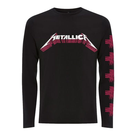 T-shirt manches longues  de Metallica - Master Of Puppets Logo - S à XXL - pour Homme - noir - metallica