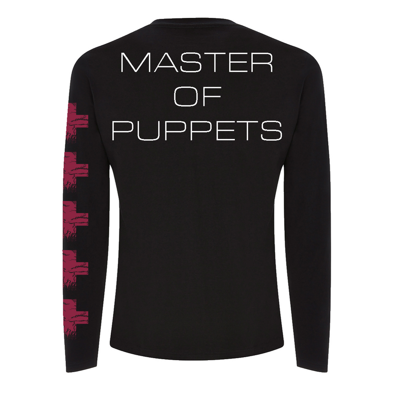 T-shirt manches longues  de Metallica - Master Of Puppets Logo - S à XXL - pour Homme - noir - metallica - View 2