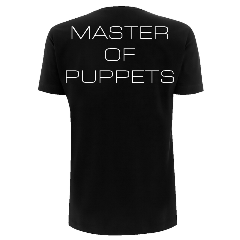 T-Shirt Manches courtes  de Metallica - Master Of Puppets Logo - S à 5XL - pour Homme - noir - metallica - View 2