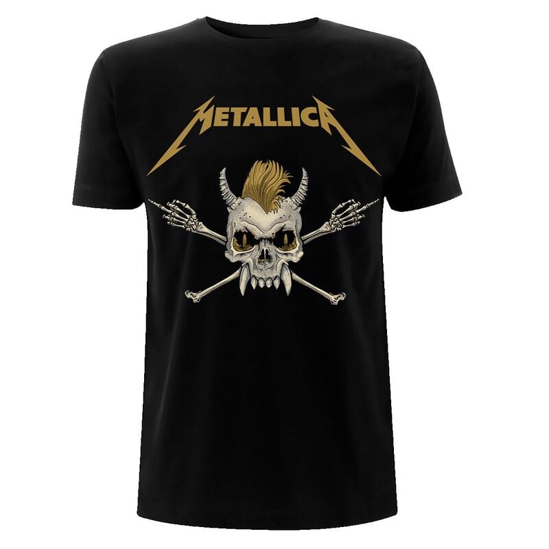 T-Shirt Manches courtes  de Metallica - Tan Scary Guy - S à 5XL - pour Homme - noir - metallica
