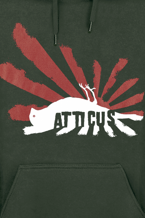 Sweat-shirt à capuche  de Atticus - RISING HOODIE - S à XXL - pour Homme - vert - Atticus - View 2