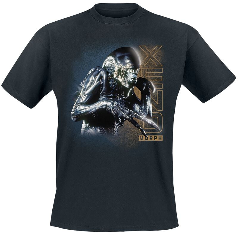T-Shirt Manches courtes  de Alien - Xénomorphe - M à 3XL - pour Homme - noir - Alien