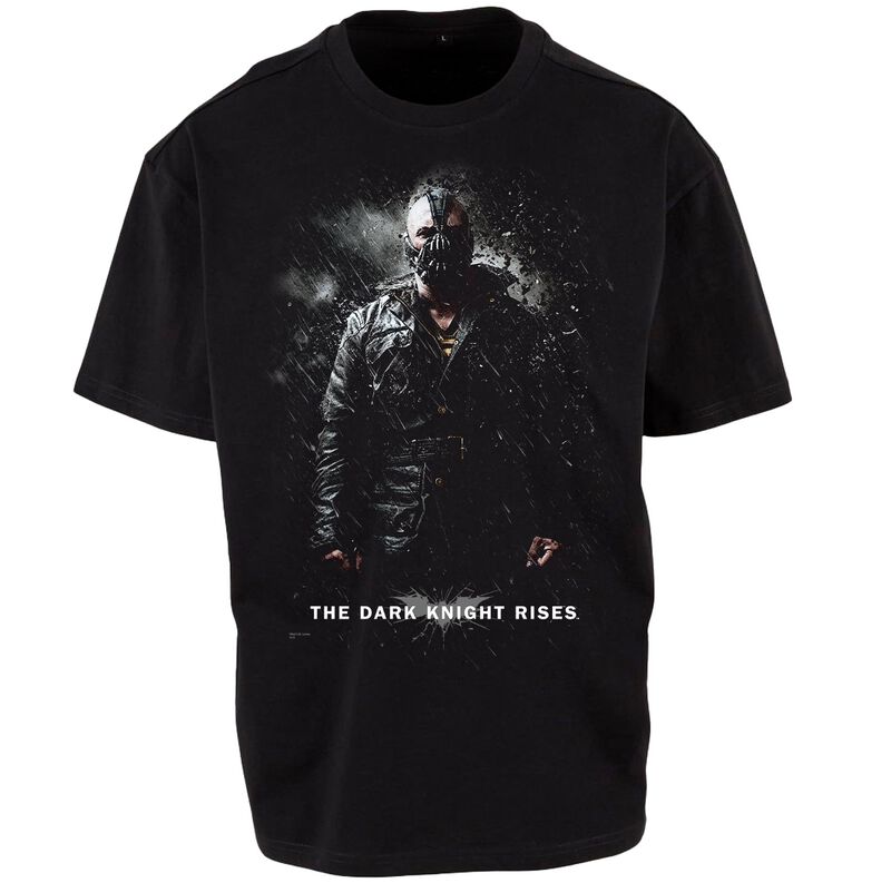T-Shirt Manches courtes  de Batman - Bane Dark Knight Rises In The Rain - M à 3XL - pour Homme - noir - Batman
