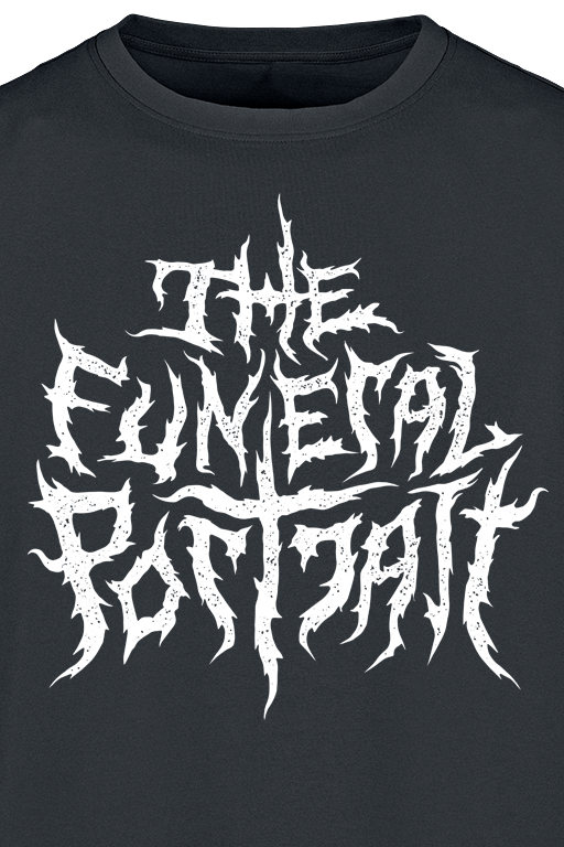 T-Shirt Manches courtes  de The Funeral Portrait - Metal Logo - S à 4XL - pour Homme - noir - The Funeral Portrait - View 2