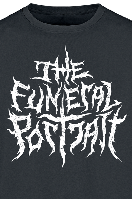 T-Shirt Manches courtes  de The Funeral Portrait - Metal Logo - S à 4XL - pour Homme - noir - The Funeral Portrait - View 2