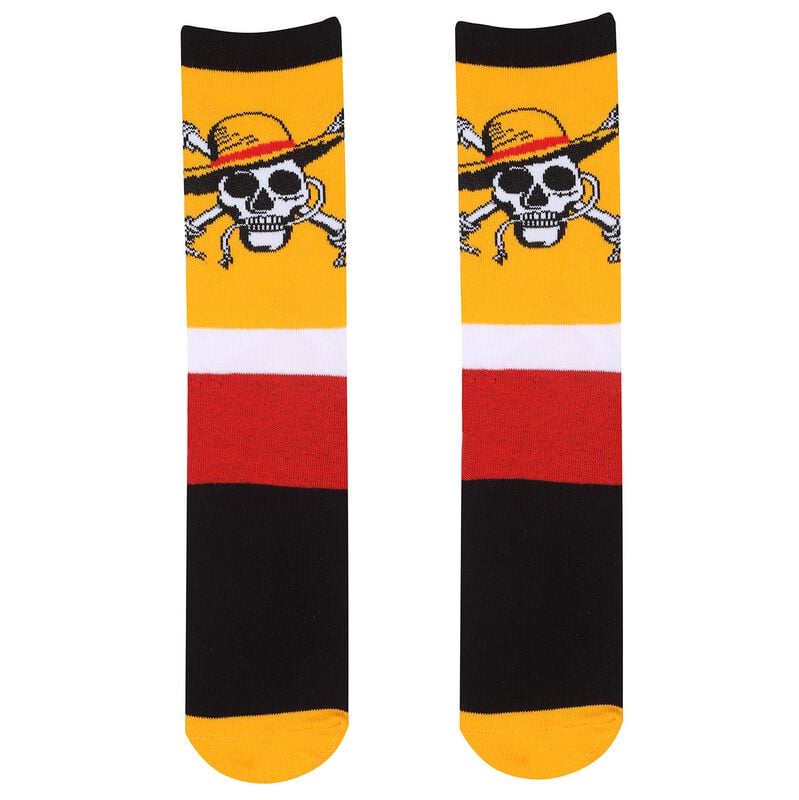 Chaussettes  de One Piece - Cross Bones - S-M - pour Unisexe - multicolore - One Piece