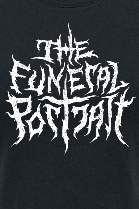 T-Shirt Manches courtes  de The Funeral Portrait - Metal Logo - XS à XL - pour Femme - noir - The Funeral Portrait - View 2