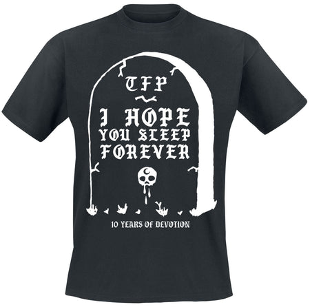 T-Shirt Manches courtes  de The Funeral Portrait - Headstone - S à 4XL - pour Homme - noir - The Funeral Portrait