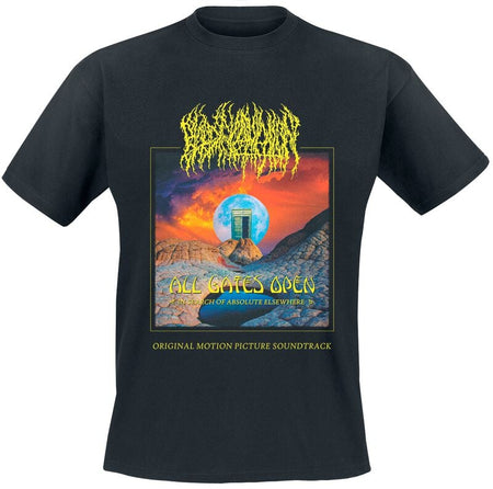 T-Shirt Manches courtes  de Blood Incantation - All Gates Open Cover - S à XXL - pour Homme - noir - Blood Incantation