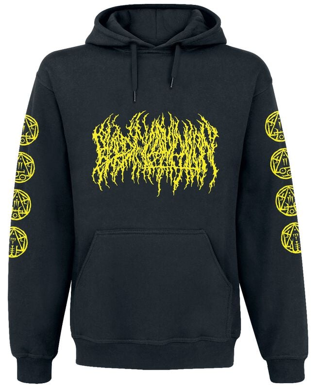 Sweat-shirt à capuche  de Blood Incantation - All Gates Open Cover - S à XL - pour Homme - noir - Blood Incantation
