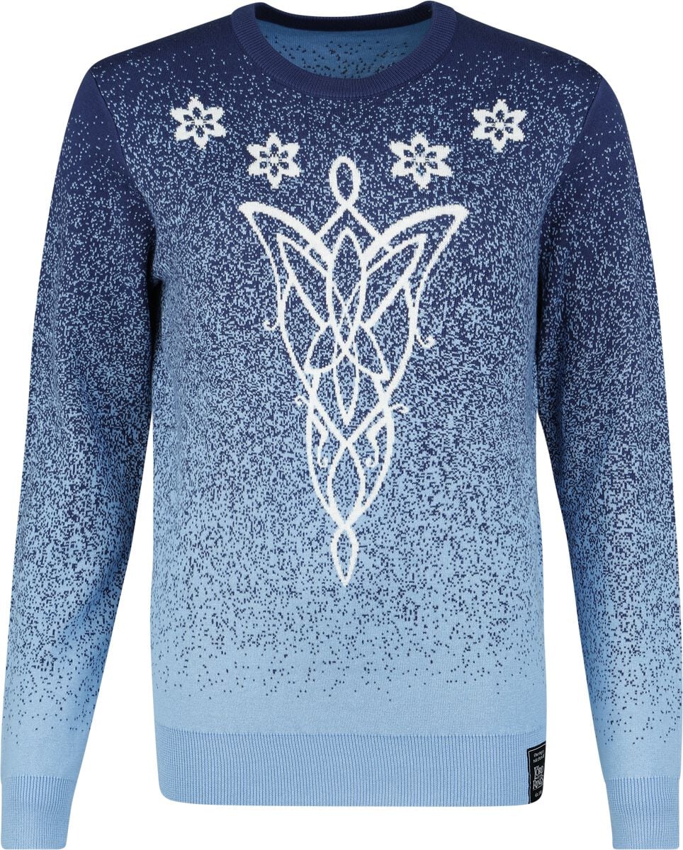Pull tricoté  de Le Seigneur Des Anneaux - Evening Star - S à XXL - pour Femme - bleu - Le Seigneur Des Anneaux