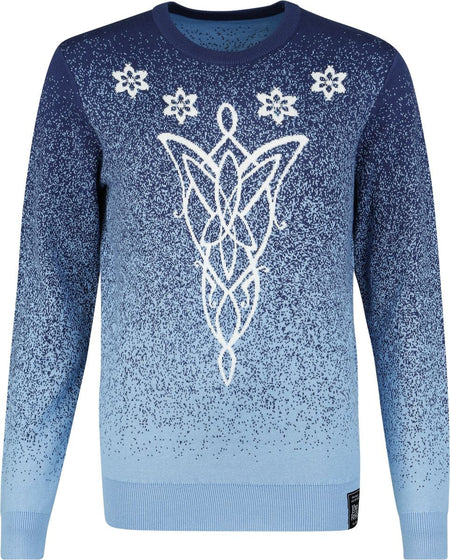 Pull tricoté  de Le Seigneur Des Anneaux - Evening Star - S à XXL - pour Femme - bleu - Le Seigneur Des Anneaux