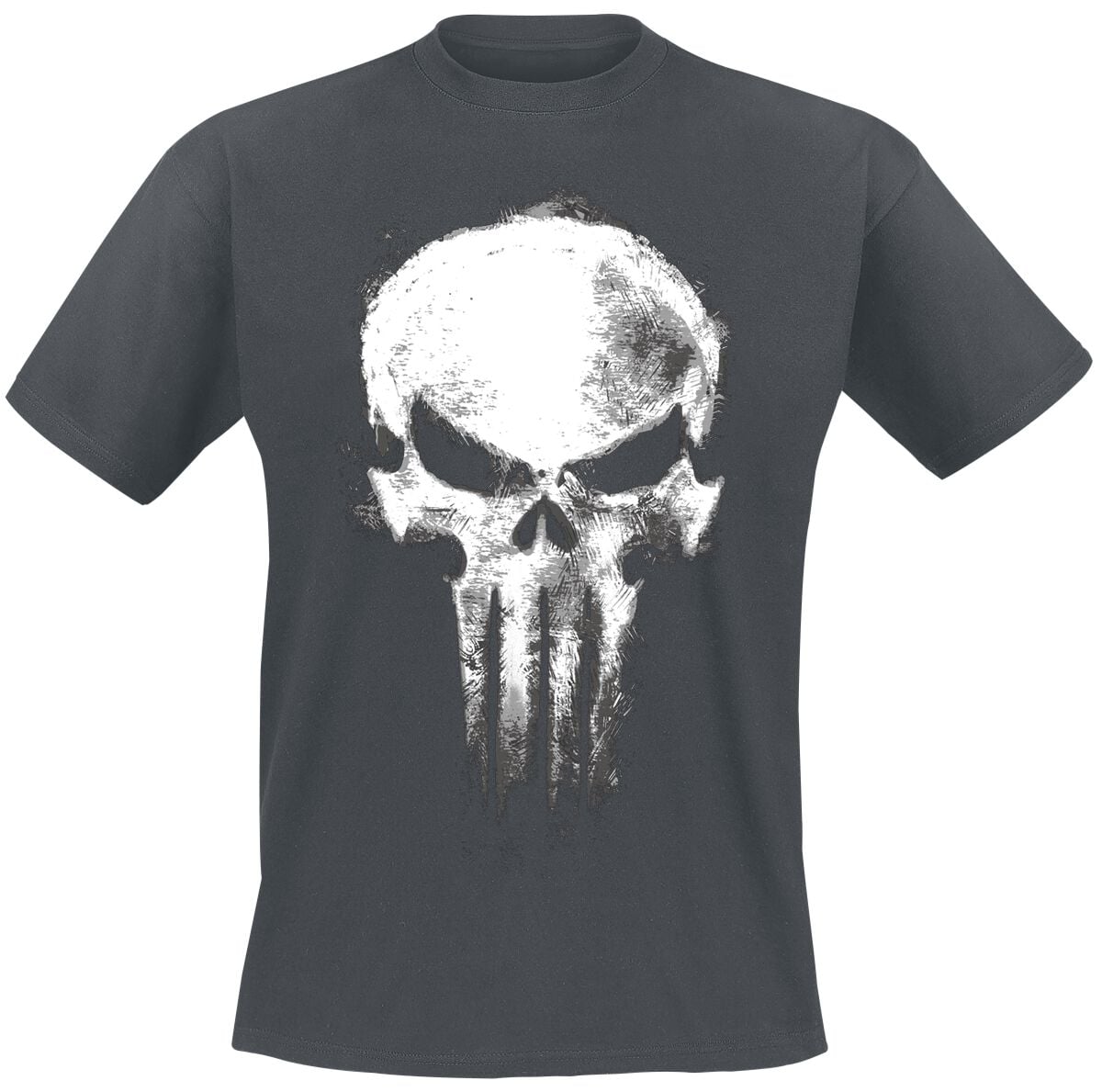 T-Shirt Manches courtes Disney de The Punisher - Skull - S à XXL - pour Homme - gris - The Punisher