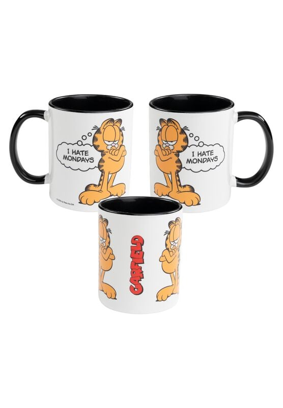 Mug  de Garfield - I Hate Mondays - pour Indifférent - multicolore - Garfield